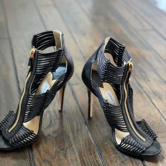 Jimmy Choo Cage Heels - Picture 3 of 6